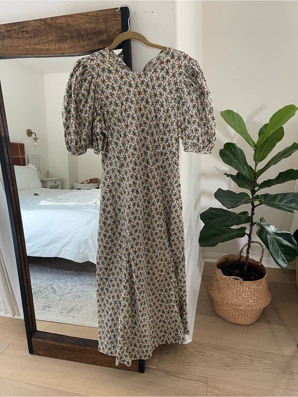 Doen Blair Dress in Crème Fleurs